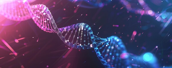 Science and Data modern conceptual DNA Background dash lines modern conceptual pattern angled background pattern