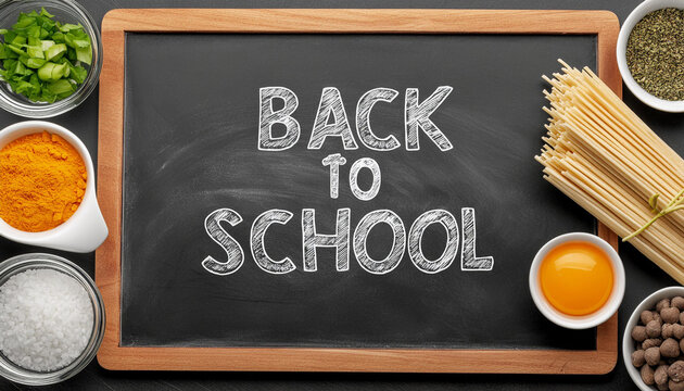 Back to school concept, school office supplies
