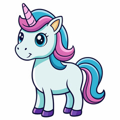 Unicorn vector illustration, Unicorn vector art, Unicorn silhouette, head of a Unicorn vector icon