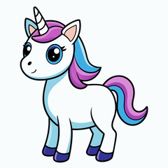 Unicorn vector illustration, Unicorn vector art, Unicorn silhouette, head of a Unicorn vector icon