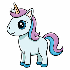 Unicorn vector illustration, Unicorn vector art, Unicorn silhouette, head of a Unicorn vector icon