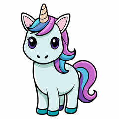 Unicorn vector illustration, Unicorn vector art, Unicorn silhouette, head of a Unicorn vector icon