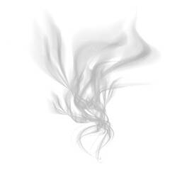 White fog. smoke effect