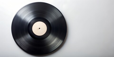Fototapeta premium Schallplatte Vinyl Schellack Vinylscheibe Scheibe Platte Generative By AI