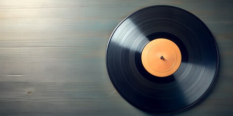 Schallplatte Vinyl Schellack Vinylscheibe Scheibe Platte Generative AI