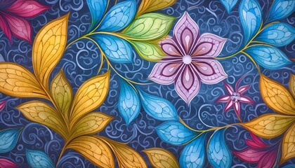 Colorful Floral Pattern