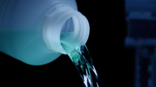 Pouring Chemical Liquid In Generic Setting