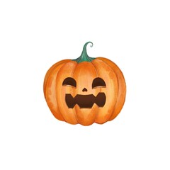 Postcard cute pumpkins, kids print, paper,Halloween 