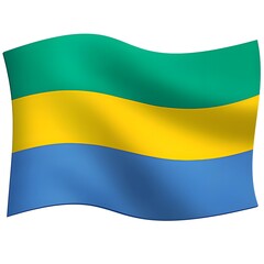  Flag: Gabon