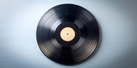 Fototapeta premium Schallplatte Vinyl Schellack Vinylscheibe Scheibe Platte AI-Created Content