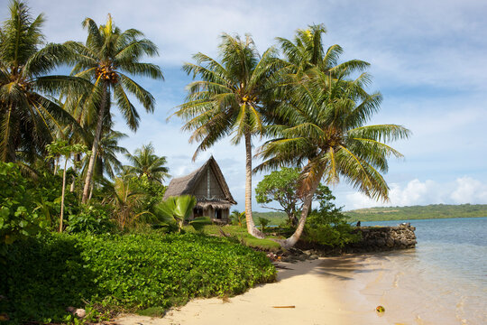Yapp Islands Micronesia. Traditional men's club