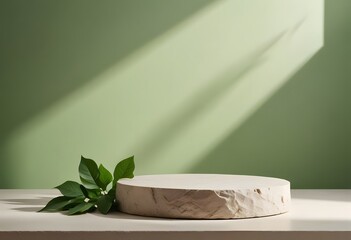 Elegant Display on 3D Rock Pedestal