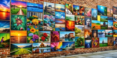 A picture on a wall informative Vibrant engaging Creative AI