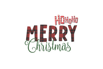 Ho Ho ho Merry Christmas Quote PNG Sublimation