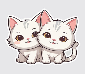 Cat Exclusive stocker and logo