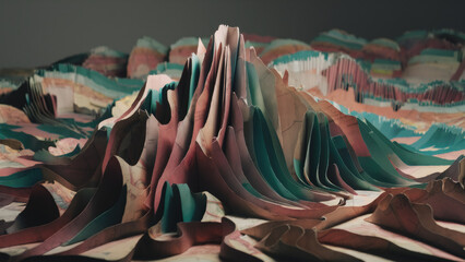 Obraz premium in the desert