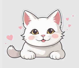 Cat Exclusive stocker and logo