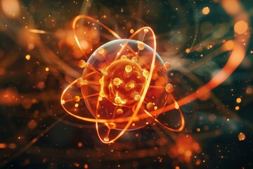 atomic nucleus surround