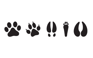 Animal Paw Eps, Dog Paws Vector free images, Paw Print Vector Images
