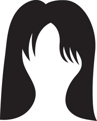 Female Hairstyle Silhouette
