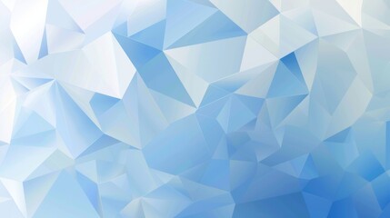 Obraz premium Serene blue backdrop for an innovation proposal featuring geometric patterns that evoke technological advancements and electrical energy.