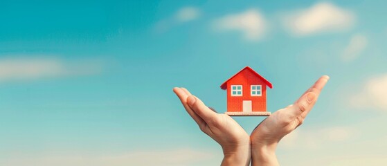 Naklejka premium Property flipping, buying and renovating homes