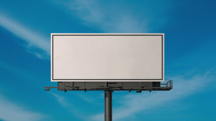 Obraz premium billboard on sky