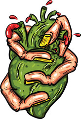 Zombie Heart 1.eps