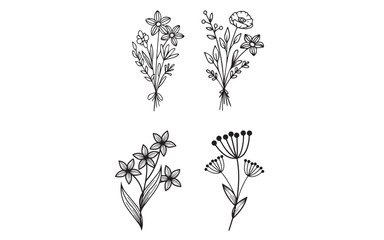 Bouquet Vector Images, Flower Bouquet Illustrations & Vectors Download Jpg.