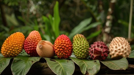 Fototapeta premium Variety of Salacca Fruit from Bali