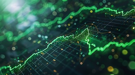 Luminous Data Landscape - Visualizing the Dynamic Flow of Information