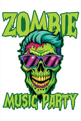 "Zombie Bash: Undead Party Vibes"