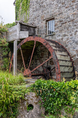 old mill wheel