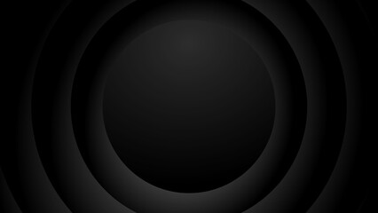 Black background with concentric ovals and a gradient effect forming a James Bond-style tunnel.