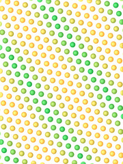 Dot pattern on transparent. abstract background with circles. colored dots pattern
