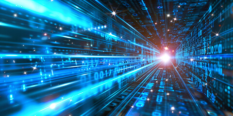 Digital Data Flow and Advanced Information Technology, High-Speed Data Transmission"