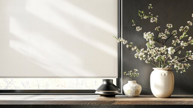 Roller blind plastic add ons