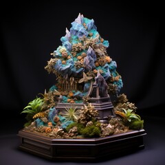 Fototapeta premium detailed image of the Blue Dream