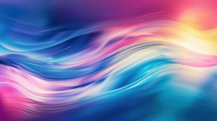 Abstract Swirling Colors