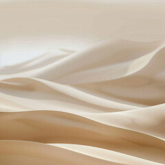 Obraz premium Abstract Landscape Photography, minimalistic shapes, soft blur beige colors