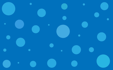 Bubble on blue background wallpaper