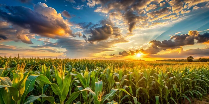Golden Cornfield Sunset,  Nature ,  Photography ,  Landscape ,  Agriculture