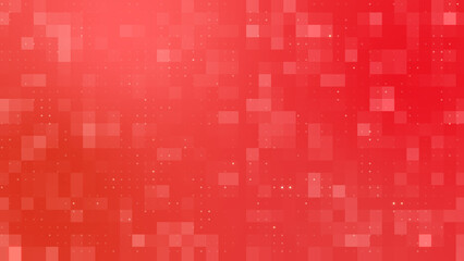 Red Network Grid Abstract Tech Pattern Background