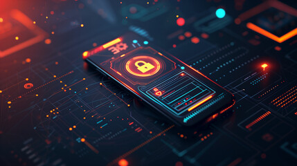 Obraz premium Data protection Cyber Security Privacy Business Internet Technology Concept