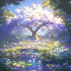 Fototapeta premium tree in the park