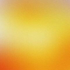 Fototapeta premium Blended yellow, orange, and white hues on abstract grainy gradient background