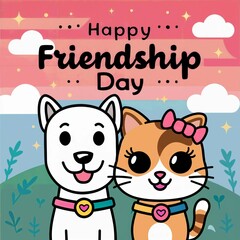 Friendship Day - Design Drawing Artwork