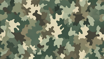War camouflage seamless texture, 16:9, with copyspace, 300 dpi