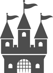 Castle - Fairy Tale Vector Graphic 