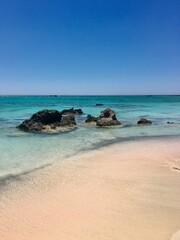 Plaża Elafonissi, Grecja, Kreta